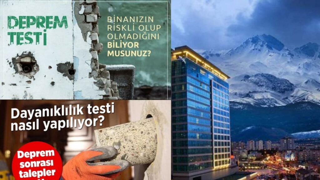 KAYSERİ BİNA DEPREM TESTİ VE SAĞLAMLIK RAPORU NEDİR?
