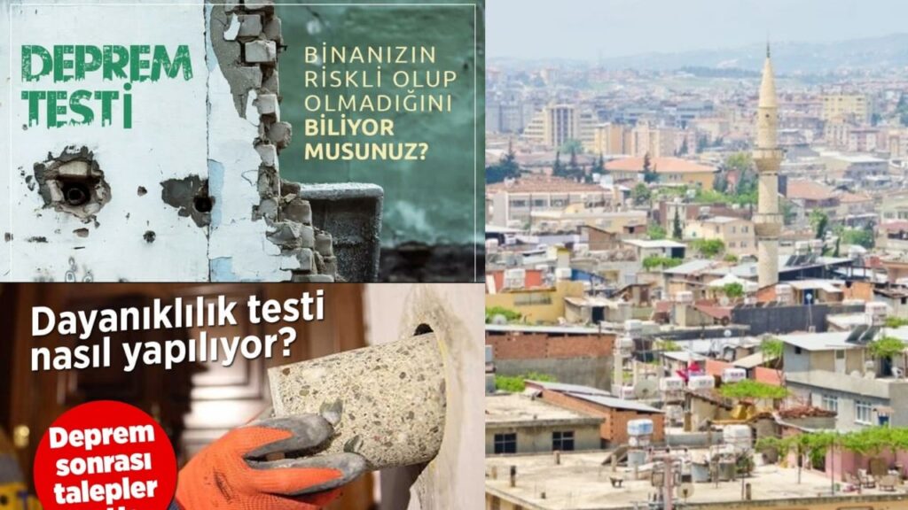HATAY BİNA DEPREM TESTİ VE SAĞLAMLIK RAPORU NEDİR?