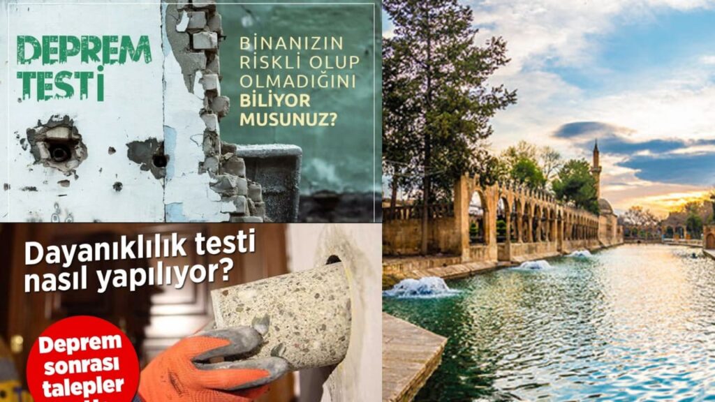 ŞANLIURFA BİNA DEPREM TESTİ VE SAĞLAMLIK RAPORU NEDİR?