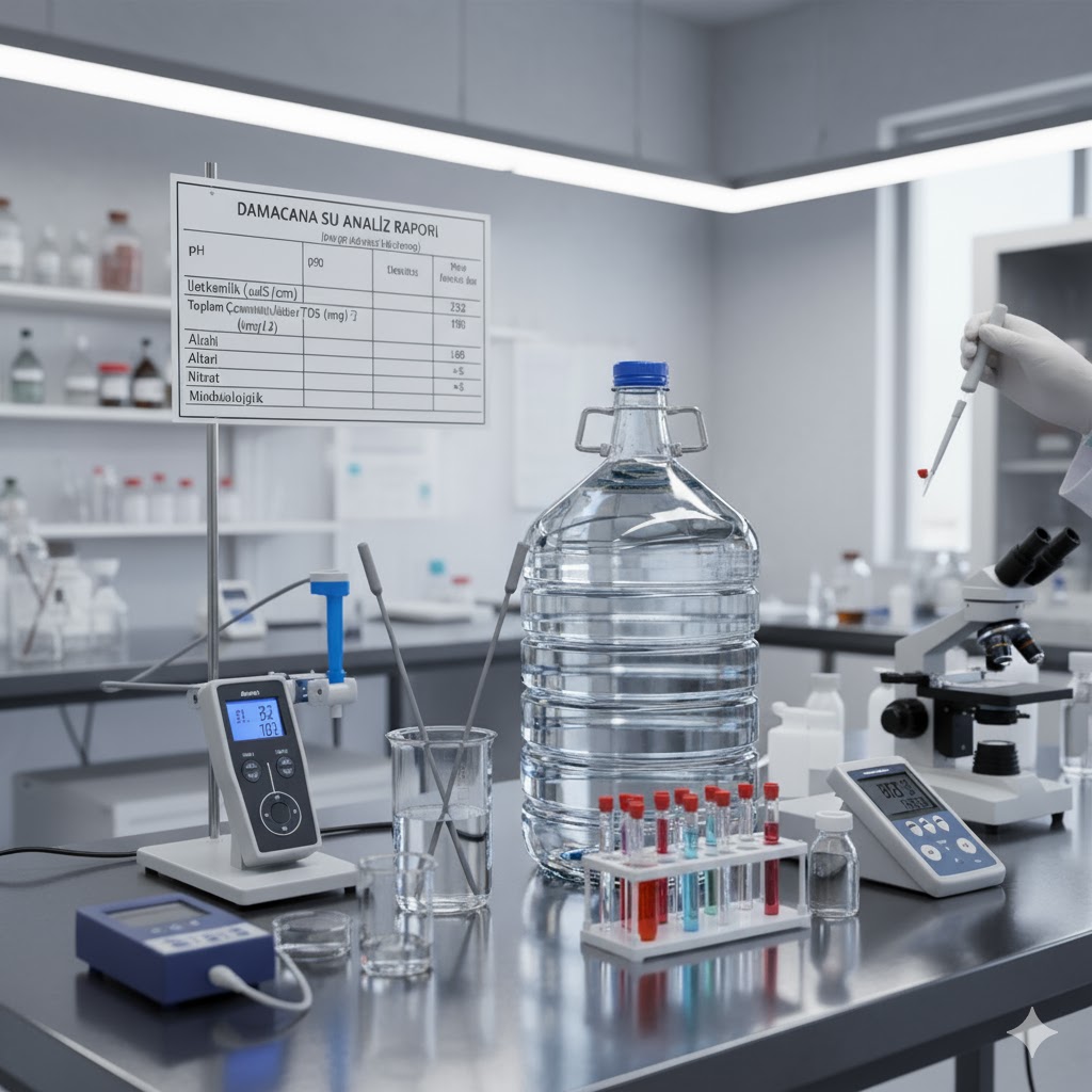 İstanbul’da Damacana Su Analizi | Yetkili Laboratuvar Testi – %100 Güvenilir Sonuçlar